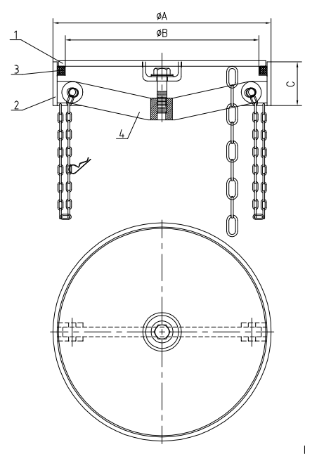 Крышка люкс
