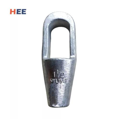 Закрытый гнездо сперма, предназначенная для безопасных и постоянных соединений проволочной веревки, идеально подходит для тяжелых применений